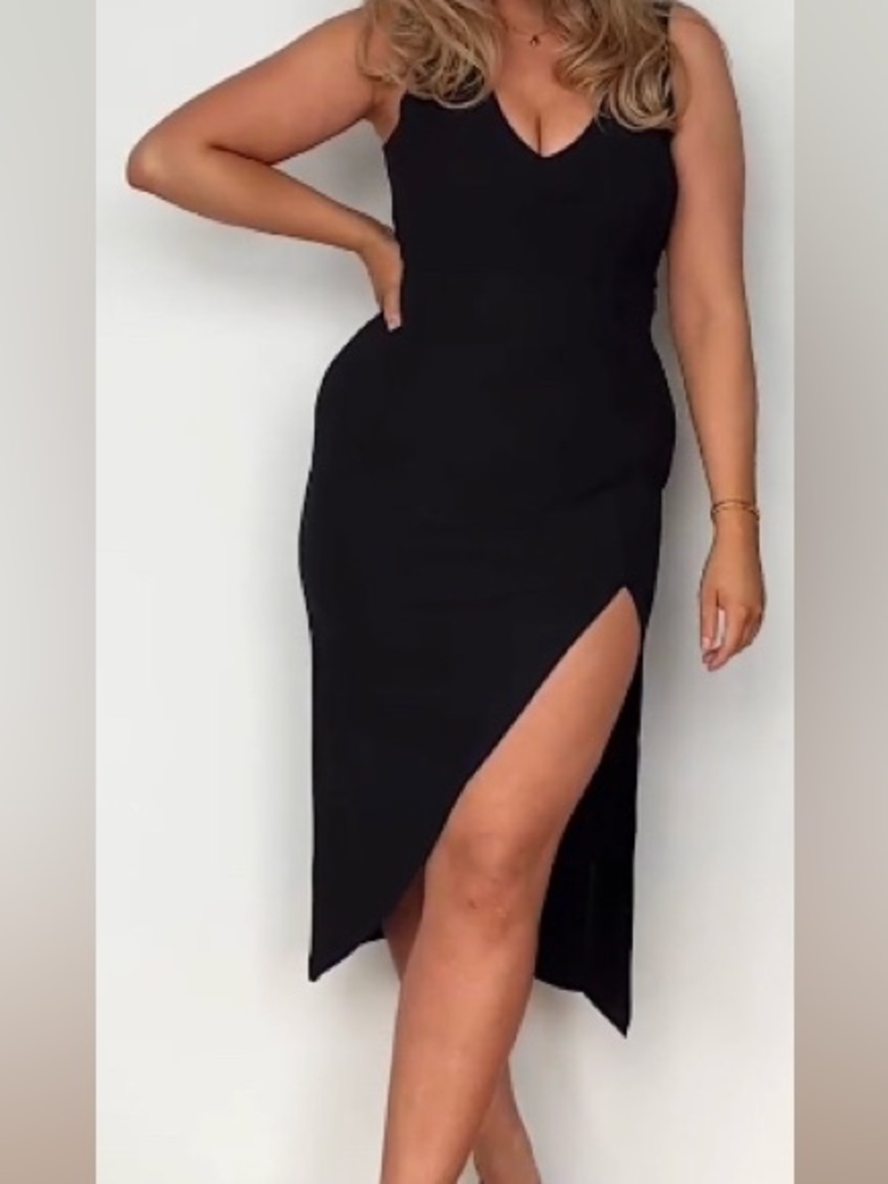 Abercrombie & Fitch Black Maxi Dress